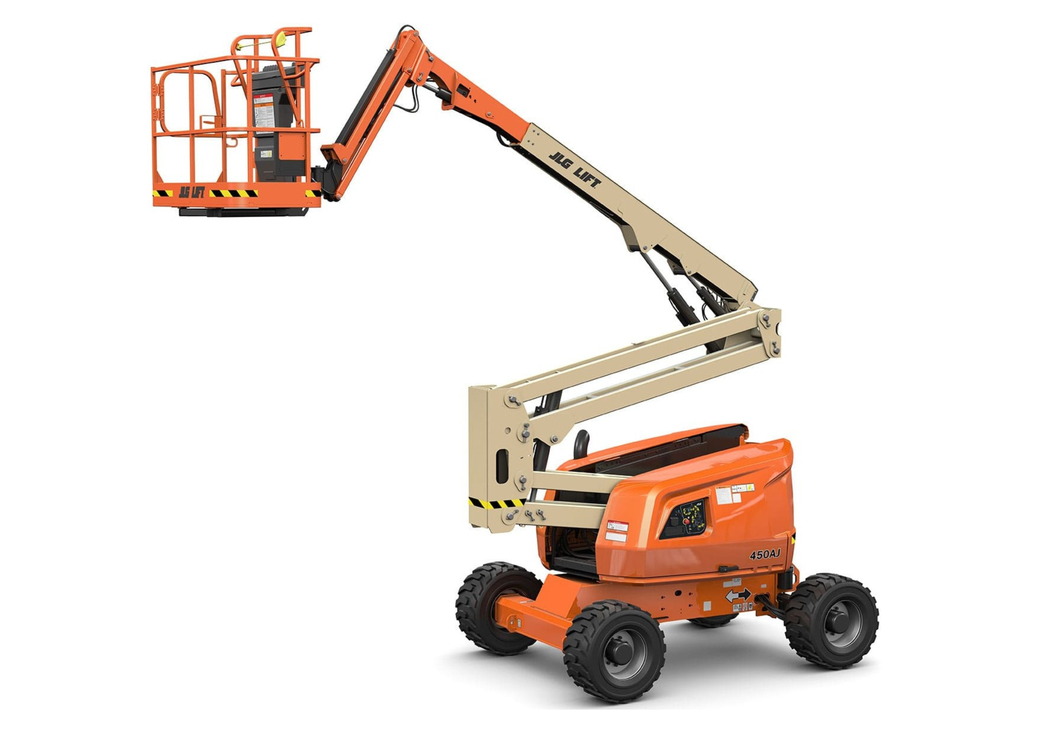 Plataforma articulada para trabajo en altura